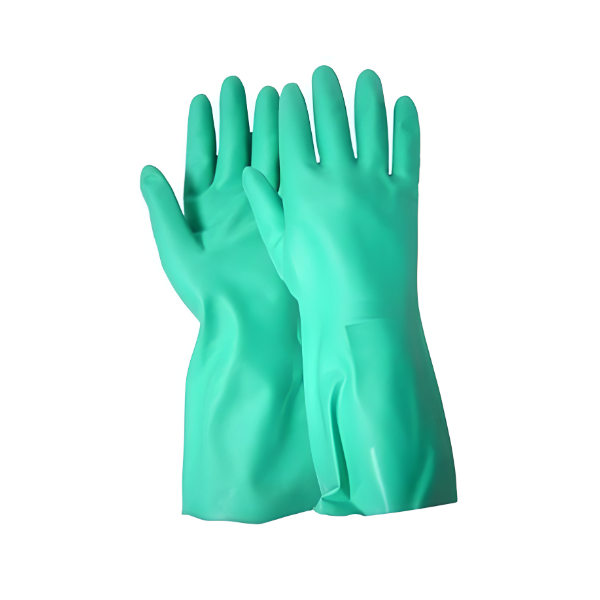 Green Nitrile Latex Oil Resistant Gloves - 505/2