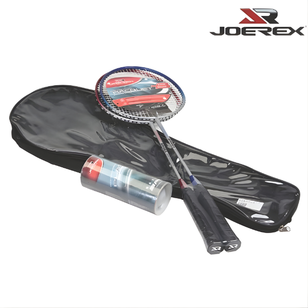 Joerex Badmintion Racket With 1 Tin Shuttlecock Set : SH485