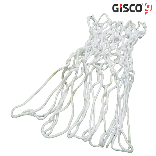 Gisco Basketball Net - White- 6mm (2pcs)