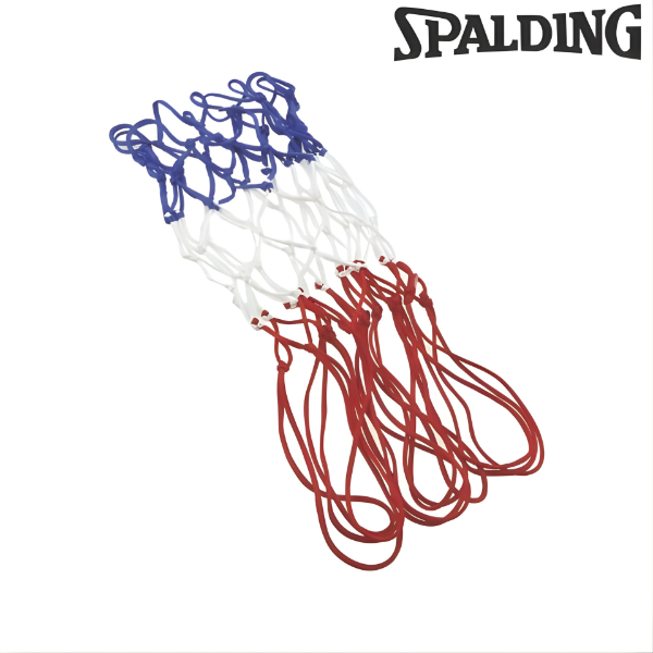 Spalding Net Basketball - Tri Colour - 6mm : 8219SPCN (1pc)