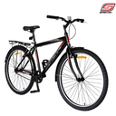 [6138] Spartan Bicycle Comutter Steel : SP-3061 : Black : 24"