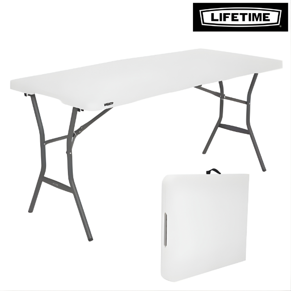 Lifetime Table Slim Fold In Half : 4534 : 5Ft