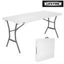 [5900] Lifetime Table Slim Fold In Half : 4534 : 5Ft