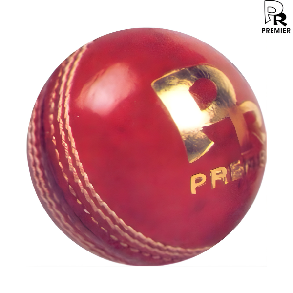 Premier Cricket Leather Primex Ball - Red