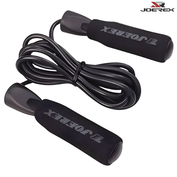 Joerex Skip Rope With Bearings : 28473 - 9ft - Black