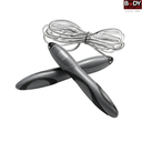 [5511] Body Sculpture Skip Rope Deluxe BK-720AEBT-B - 9ft - Clear/Grey