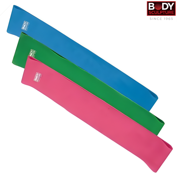 Body Sculpture Resistance Band Set Of 3Pcs -BB-103C-B