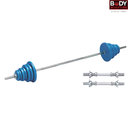 [849] Body Sculpture Barbell & Dumbell Set : BW-4150 - 50kgs