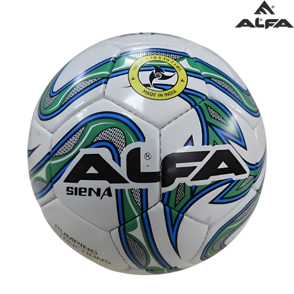 Alfa Football Siena : White/Green : #5