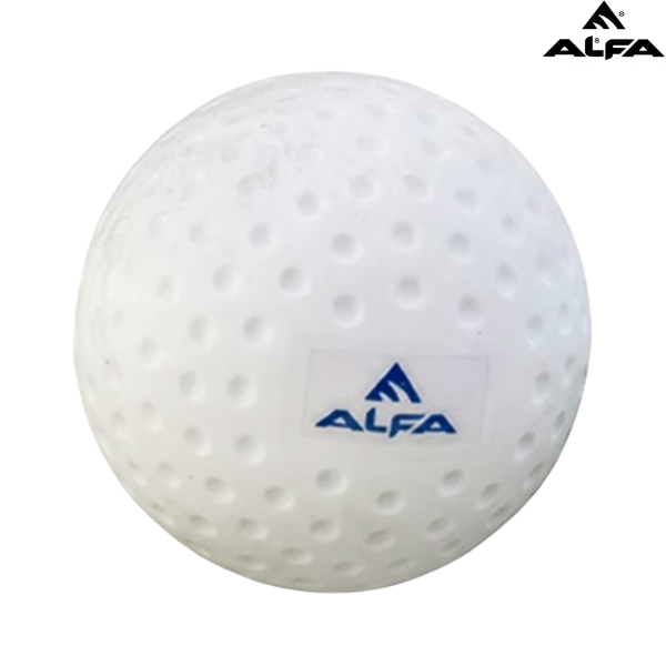 Alfa Hockey Ball Hollow - White