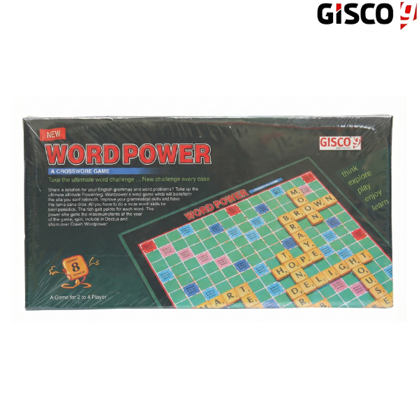 Gisco Word Power-Crossword Game : 53017G