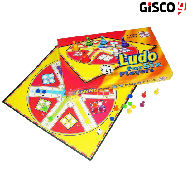 Gisco Ludo For 6 Players : 53115:G