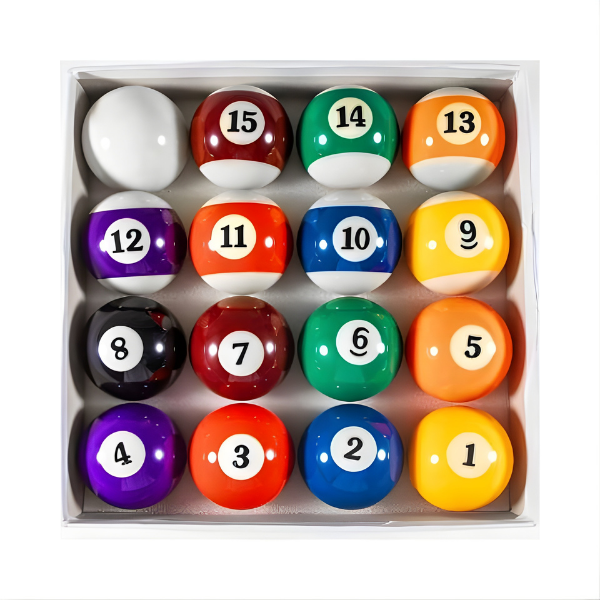 Pool Balls Numbered Set : B63-07