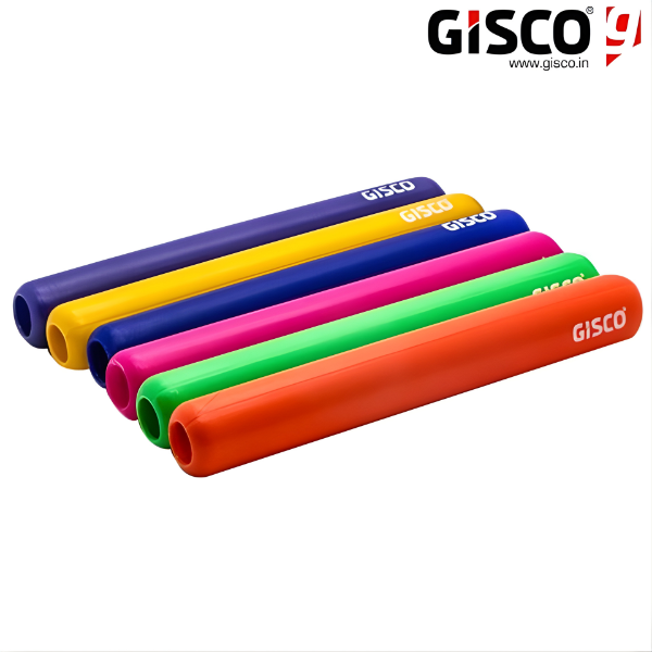 Gisco Relay Baton Plastic : 59904 - Set of 6