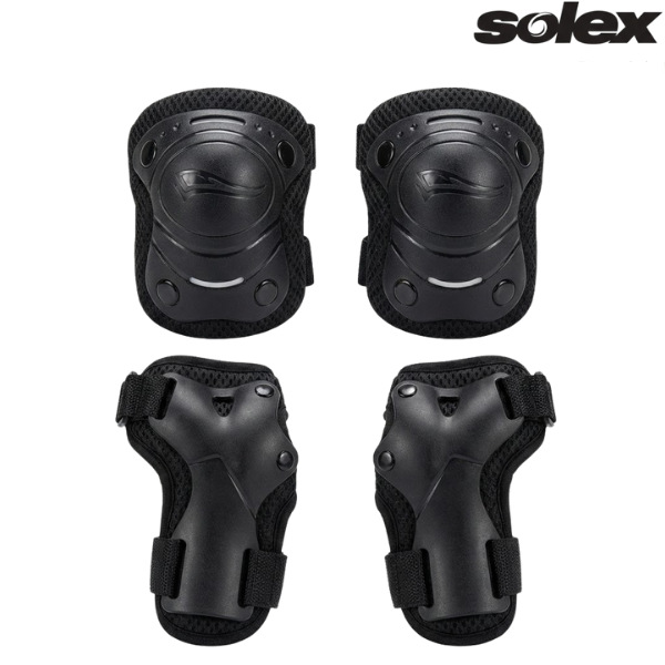 Solex Skate Protection Guard Set : 30059 - Black - Large/XLarge
