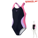 [10002] Speedo Girls Costume Colourblock Spiritback : 81345915490 - 15-16