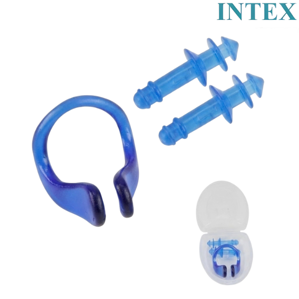 Intex Ear Plugs + Nose Clip Set : 55609