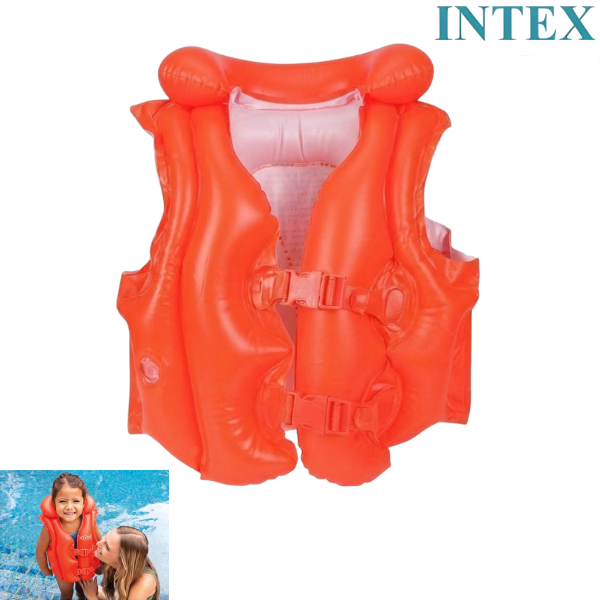 Intex Deluxe Swim Vest : 58671HR - 3 - 6 years