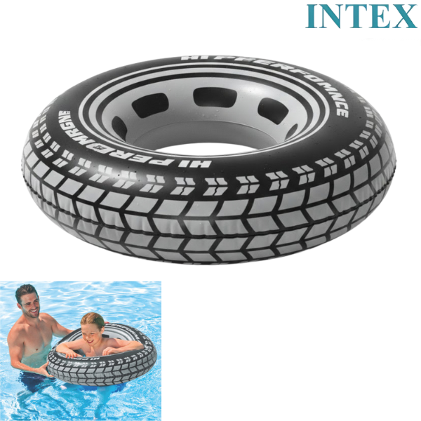 Intex Swim Rings Tubes Giant Tyre : 59252 - 9 - 12 years