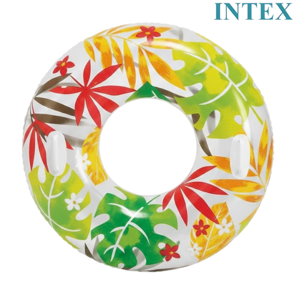 Intex Swim Rings Tubes Transparent : 58263 - 9 Years +