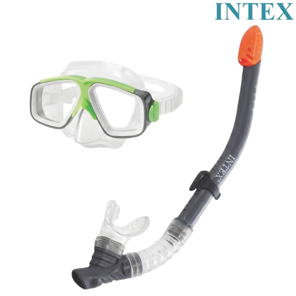 Intex Snorkel + Mask Set Surf Rider : 55949 - 8 years +