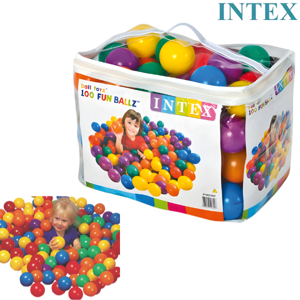 Intex Fun Ballz (With 100Pc Balls) : 49600 - 3 years +