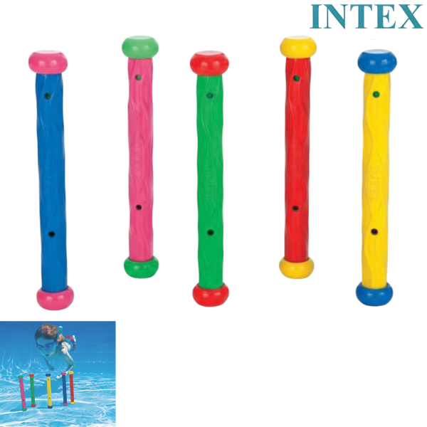 Intex Diving Underwater Play Sticks : 55504 - 6 years +