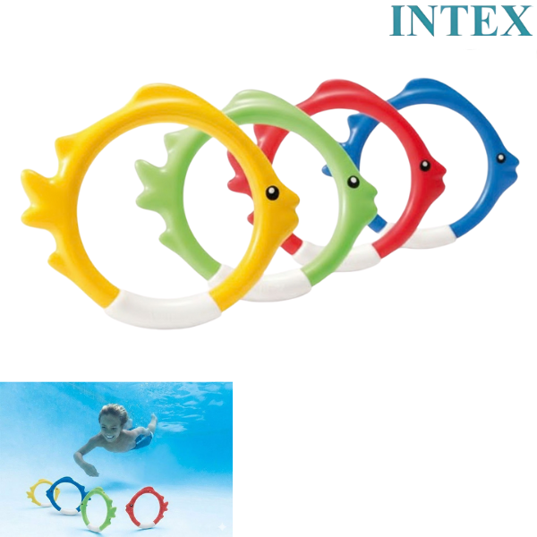 Intex Underwater Fish Rings : 55507 - 3 years +
