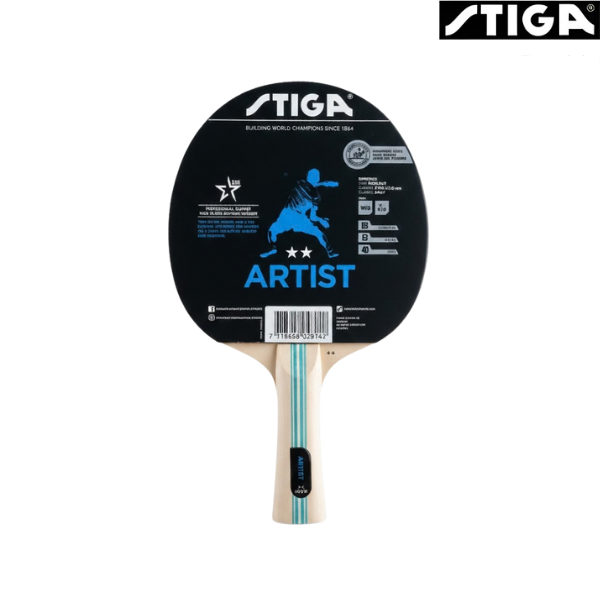 Stiga Table Tennis Bat Artist 2* : 1212-6218-01