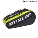 [14396] Dunlop Racket Bag Tac SX-Club : 6RKT: 10325362 - Black/Yellow