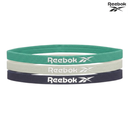 [7649] Reebok Hair Bands Sports : RAAC-18011 - Green/Navy Blue/White