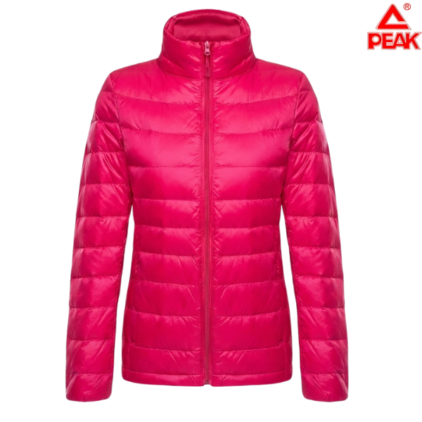 Peak Jacket Down Long Sleeved - Red - Large