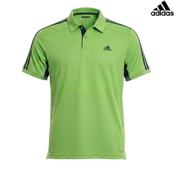 Adidas Polo T-Shirt 365 : G69185 - Green/Navy - Medium