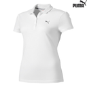 [1574] Puma Polo T-Shirt Ess Women : 831798 - White - 14