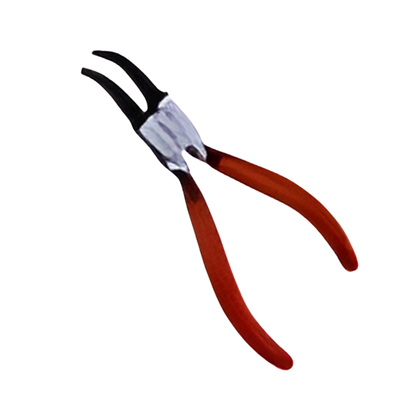 Baum Circlip Pliers, Crv-Steel, Black Phosphated - Internal Bent - 7"