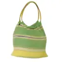 Kasuku Shoulder Bag With Leather Handle-KAC08