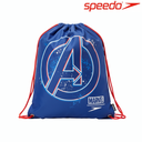 [5702] Speedo Ruck Sack Bag Wet Kit : 8-08034C629 (Blue/Red)