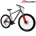 [14930] Raleigh Bicycle MTB Armour Worrior : RC720 : 27.5" (Grey/Red)
