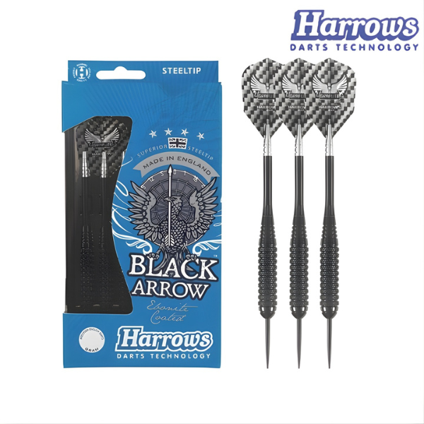 Harrows Darts Black Arrow Steel Tip : ED106