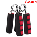 [15161] AOPI Hand Grips Hollow - AP-375 (Black/Red)