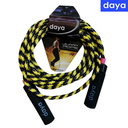 [14859] Daya Skip Rope : DY23004 : 18ft (Yellow/Black)