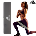 [10572] Adidas Fitness Resistance Band : ADTB-10703GN (Grey, Medium Resistant)