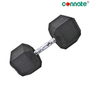 [7017] Connate Dumbbell Rubber Hexagon (15kg)