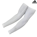 [8236] Adidas Fitness Arm Sleeve Compression : ADSL-13023/5 (White, Small/Medium)