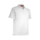 [3396] Greyberry Polo Shirt (White/Red, Large)
