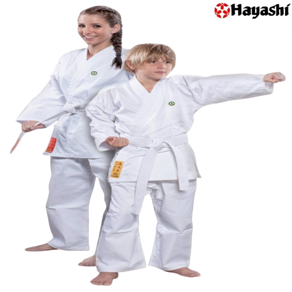 Hayashi Karate Uniform M/O Poly Cotton : 020:1