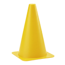 [6299] Alfa Training Cones Markers Solid : 12" (Yellow)