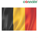 [8183] Connate Flag Assorted Countries : 15090 (Belgium)
