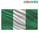 [8210] Connate Flag Assorted Countries : 15090 (Nigeria)