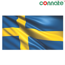 [8221] Connate Flag Assorted Countries : 15090 (Sweden)
